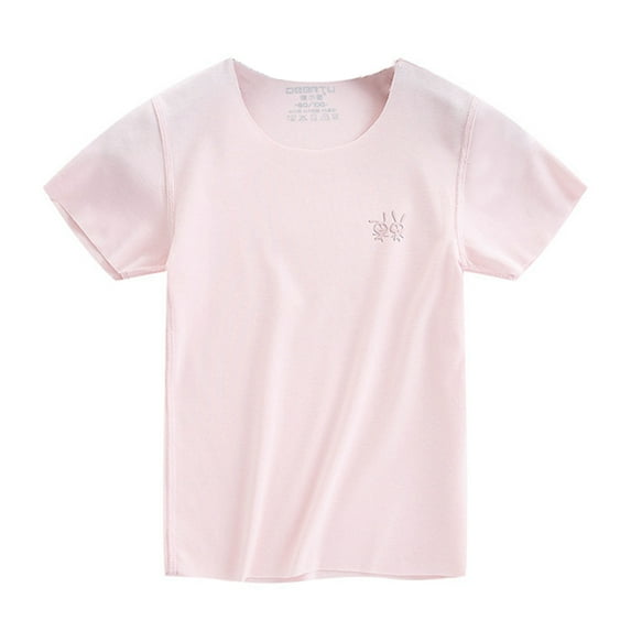 YTDSCS 2-12T Boys Girls T-Shirt Tees for Kids Teens,Unisex Boys Girls Top Tees Baby Cotton Summer Soft T-Shirts Clothes