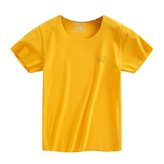 YTDSCS 2-12T Boys Girls T-Shirt Tees for Kids Teens,Unisex Boys Girls Top Tees Baby Cotton Summer Soft T-Shirts Clothes