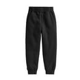 thumbnail image 1 of YTDSCS 2-14T Girls Boys Fleece Jogger Pants for Kids Baby Thermal Sweatpants Fall Winter Thick Warm Trousers for Youth, 1 of 9