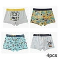 thumbnail image 1 of YTDSCS 2-18 Years Boys Underwear Boxer Briefs for Teen Kids Baby Cartoon Boxer Shorts Breathable Panties, 1 of 8