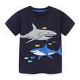 thumbnail image 1 of YTDSCS 2-8T Toddler Kids Baby T-Shirts Top for Boys Summer Cotton Tops Kids Cartoon Tees, 1 of 8