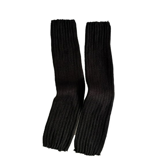 YTDSCS 3-12T Girls Dance Leg Warmers for Kids Toddlers Knit Cotton Stacked Solid Color Fall Winter Knee-High Socks