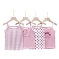 thumbnail image 1 of YTDSCS 3-8T Girls Cami Tops for Baby Kids Printed Camisoles Toddler Girls Comfort Soft Sleeveless Undershirts, 1 of 9