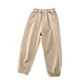 thumbnail image 1 of YTDSCS 3T-12T Boys Jogger Pants for Baby Kids Casual Pants Teen Athletic Elastic Waist Trousers Summer Breathable Sweatpants Pants, 1 of 8