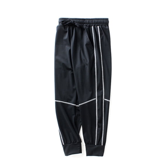 YTDSCS 5-14T Boy's Active Athletic Casual Jogger Sweatpants Silk Quick-Drying Pants with Pockets for Kids Teen Youth