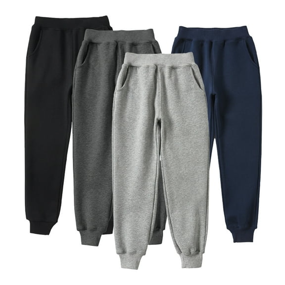 YTDSCS 5-17Y Baby Kids Girls Boys Sweatpants Jogger Pants for Toddler Summer Slim Sweatpants with Elasticized Pockets