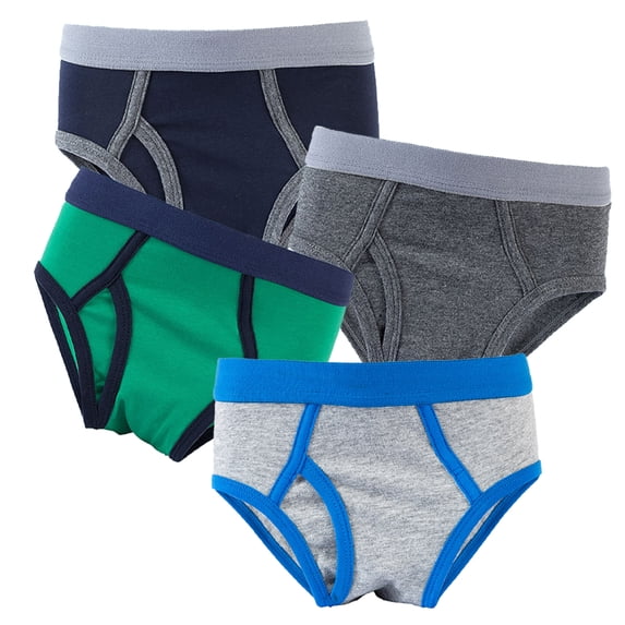YTDSCS 5PCS Boys Cotton Underwear Panties for Baby Kids Solid Colour Briefs Bottoms Boxer 1-9 Years Breathable Soft Boxer Jock Shorts 5PCS