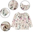thumbnail image 1 of YTDSCS Baby Girls Long Sleeve T-Shirts Kids Printed Tops Tees Comfort Casual Shirt 1-9 Years Spring Autumn Cotton Bottoming Shirt for Toddler, 1 of 8