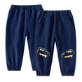 thumbnail image 1 of YTDSCS Baby Kids Jogger Sweatpants Pants for Boys Spring Fall Athletic Pants Toddler Cartoon Casual Pants Athletic Solid Pocket Elastic Spring Summer Sweat Pants,Sizes 2-10Years, 1 of 8
