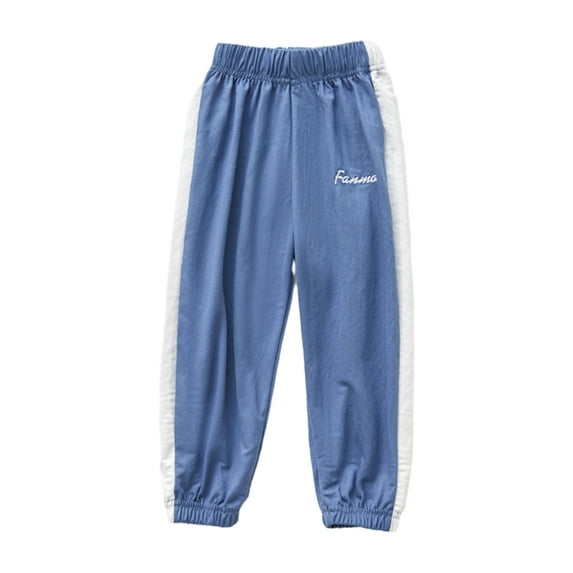 YTDSCS Boys Girls Spring Summer Sweatpants Jogger Pants for Toddler Kids 2-12T Unisex Boys Girls Kid's Athletic Pants Casual Trousers Sweat Pants Elastic Waist Trousers