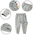 thumbnail image 1 of YTDSCS Boys Spring Fall Sweatpants for Kids Toddler Cute Pattern Cotton Sport Jogger Baby Pants Elastic Waist Trousers 1-10T, 1 of 9