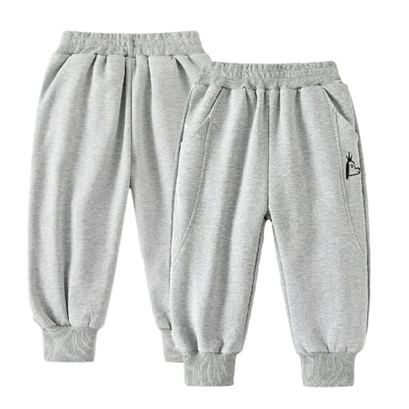 YTDSCS Boys Sweatpants for Kids Baby,Toddler Boys Joggers Pant Fashion Trousers Spring Fall Comfortable Casual Elastic Sweat Pants with Pocket,Size 1-8Years