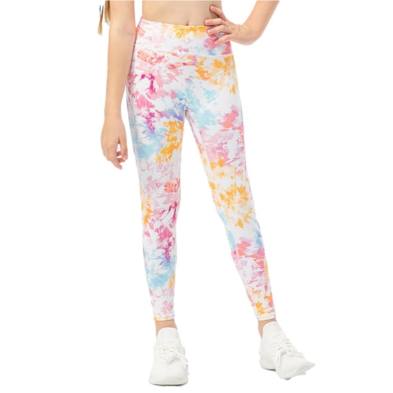 YTDSCS Girls Leggings for Leggings Stretchy Trousers Pants Print Tights Teens Stretchy Pants for 5-12T