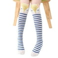 thumbnail image 1 of YTDSCS Kids Baby Girls Knee High Socks Cartoon over Calf Socks Toddlers Girls Cotton Knee High Socks 3-12Y, 1 of 8