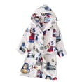 thumbnail image 1 of YTDSCS Kids Baby Hooded Bathrobe Girls Boys Cartoon Warm Flannel Robes for Toddler Soft Comfort Fall Winter Sleepwear for Boys Girls Size 2-8T, 1 of 6