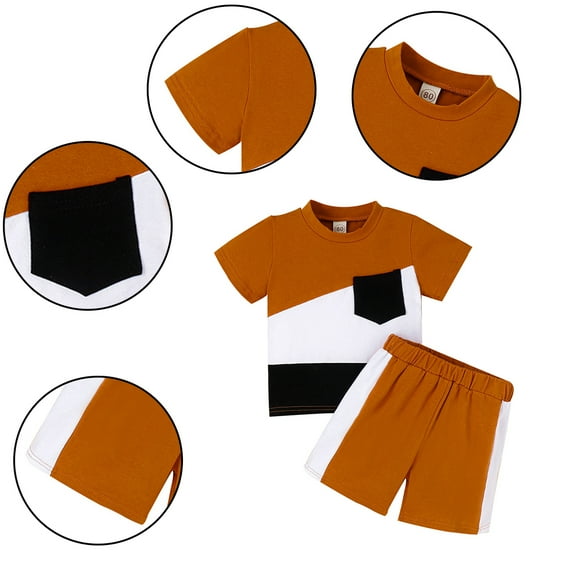 YTDSCS Kids Baby Short Sleeve T-Shirt 2Pcs Set for Girls,Toddler Summer Cotton Casual Tees + Short Set Clothes Comfortable Versatile Soft Summer Two-Piece for 6M-4Years