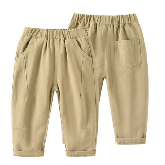 YTDSCS Kids Baby Sweatpants Pant for Boys,Little Boy's Pants Active Jogger Pants Toddler Boys Casual Fashion Soft Breathable Spring Fall Pant with Pocket,Size 1-8Years