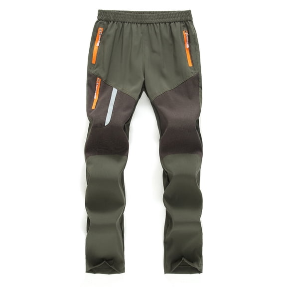 YTDSCS Kids Boy's Cargo Pants Teen Waterproof Quick-Dry Pants Outdoor Water Resistant Lightweight Mountain Zipper Pocket Work Pants