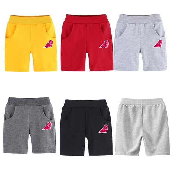 YTDSCS Kids Boys Girls Cotton Shorts Little Boys Girls Summer Shorts Pant Baby Casual Sport Shorts Fashion Active Athletic Cute Shorts,Size 1-9Years