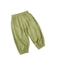 thumbnail image 1 of YTDSCS Kids Mosquito Pants for Boys Girls,Baby Solid Color Long Pants Elastic Basic Bloomers Casual Joggers for 1-15T, 1 of 8