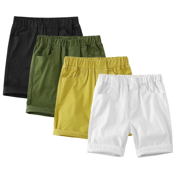 YTDSCS Kids Toddler Boys Girls Short Pant Baby Summer Shorts Soft Breathable Sports & Casual Soft Active Shorts,Size 1-10Years