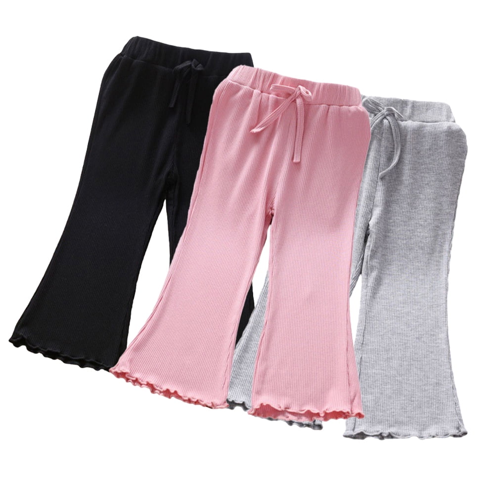 【最安値に挑戦】 YTDSCS Little Fashion Summer Pants Flare Elastic Girls Baby パンツ