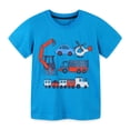 thumbnail image 1 of YTDSCS Toddler Boys T-Shirts for Boys, 2-8T Kids Baby Summer Cotton Tops Kids Cartoon Tees, 1 of 8