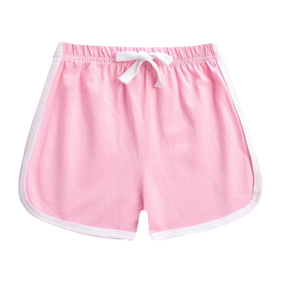 YTDSCS Toddler Kids Boys Girls Cotton Athletic Shorts, Summer Unisex Casual Shorts Baby Bike Jogger Shorts for 3-9T
