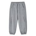 thumbnail image 1 of YTDSCS Toddler Kids Boys Girls Joggers Pants 1-14T Little Big Boys Girls Elastic Waistband Pants Lounge Athletic Pants Sweatpants Trousers, 1 of 7