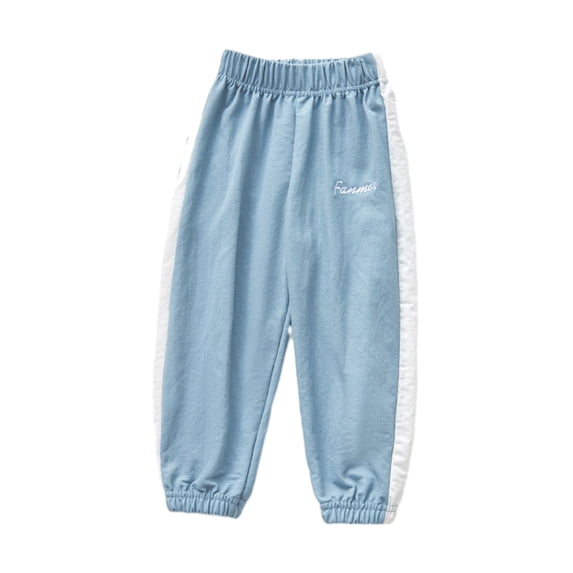YTDSCS Toddler Kids Boys Girls Spring Summer Sweatpants 2-12T Big Little Boys Girls Jogger Pants Athletic Pants Youth Elastic Waist Unisex Boys Girls Kid's Trousers