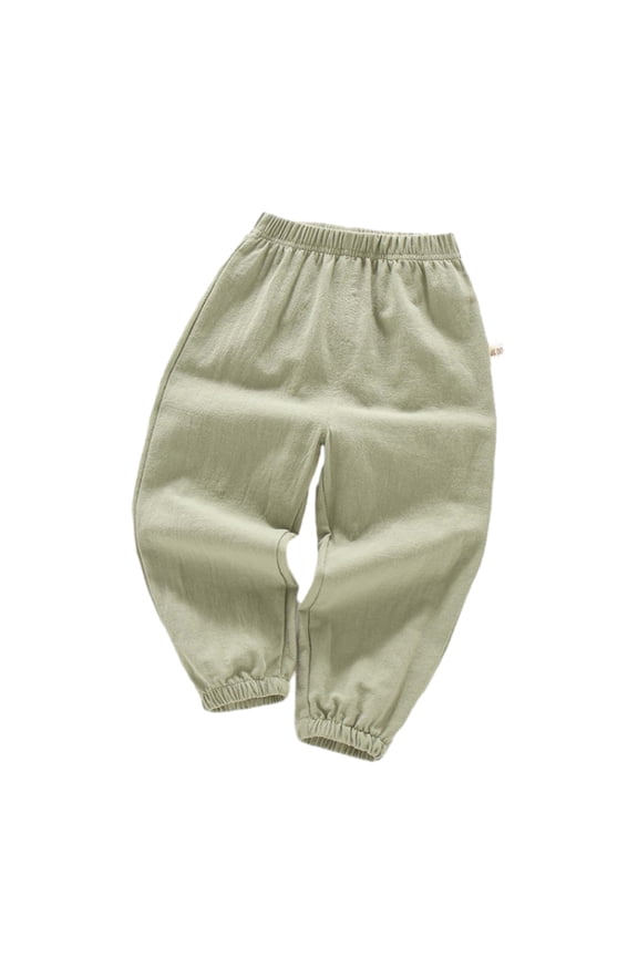 Toddler Kids Boys Joggers Pants 1T 2T 3T 4T 5T Baby Boys Elastic Waistband Pants Lounge Athletic Pants Seven-Point Pants Sweatpants for Kids Boys