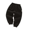 thumbnail image 1 of YTDSCS Toddler Kids Boys Joggers Pants 1T 2T 3T 4T 5T Baby Boys Elastic Waistband Pants Lounge Athletic Pants Seven-Point Pants Sweatpants for Kids Boys, 1 of 7