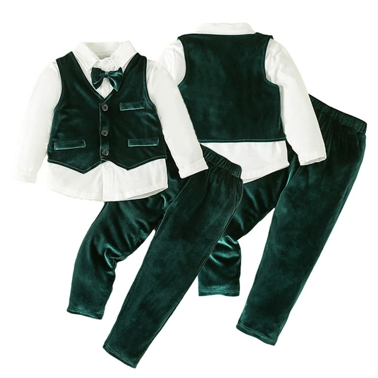 Baby boy velvet waistcoat outlet
