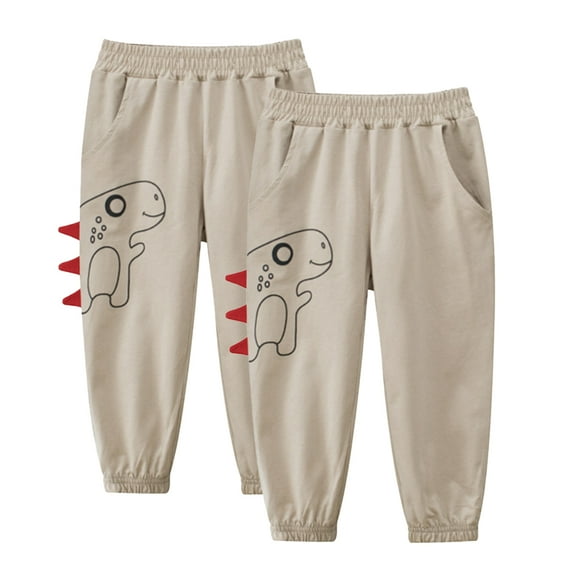 YTDSCS YTDSCS Toddler Kids Boys Sweatpants 1-9T Little Boys Athletic Pants Summer Spring Jogger Pants Baby New Cotton Cute Elastic Waist Trousers Mosquito Proof Pants