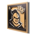 thumbnail image 1 of YTF NCAA Central Florida Knights 3D Logo Series Wall Art 12X12, 1 of 4