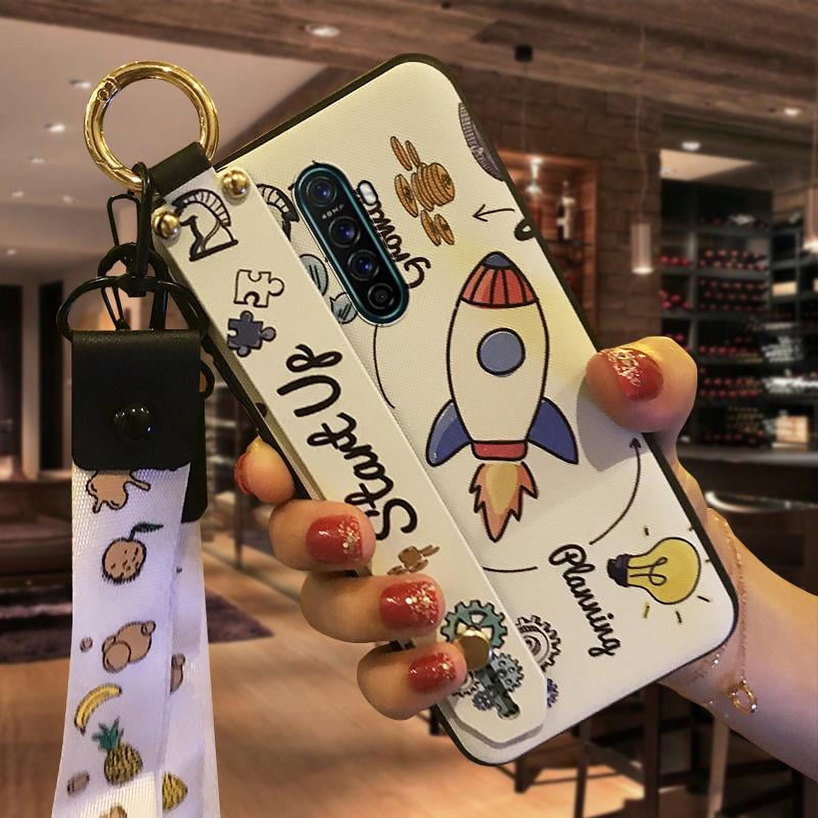 YTFPhone Case For OPPO Reno ACE/Realme X2 pro, Back Cover Silicone