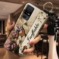 thumbnail image 1 of YTF-Phone Case For TCL 40XE 5G/40X 5G/40NxtPaper 5G, protective Back Cover Flower Phone Holder Anti-dust ring Dirt-resistant Soft case Fashion Design Wristband Anti-knock Lanyard Durable, 1 of 8