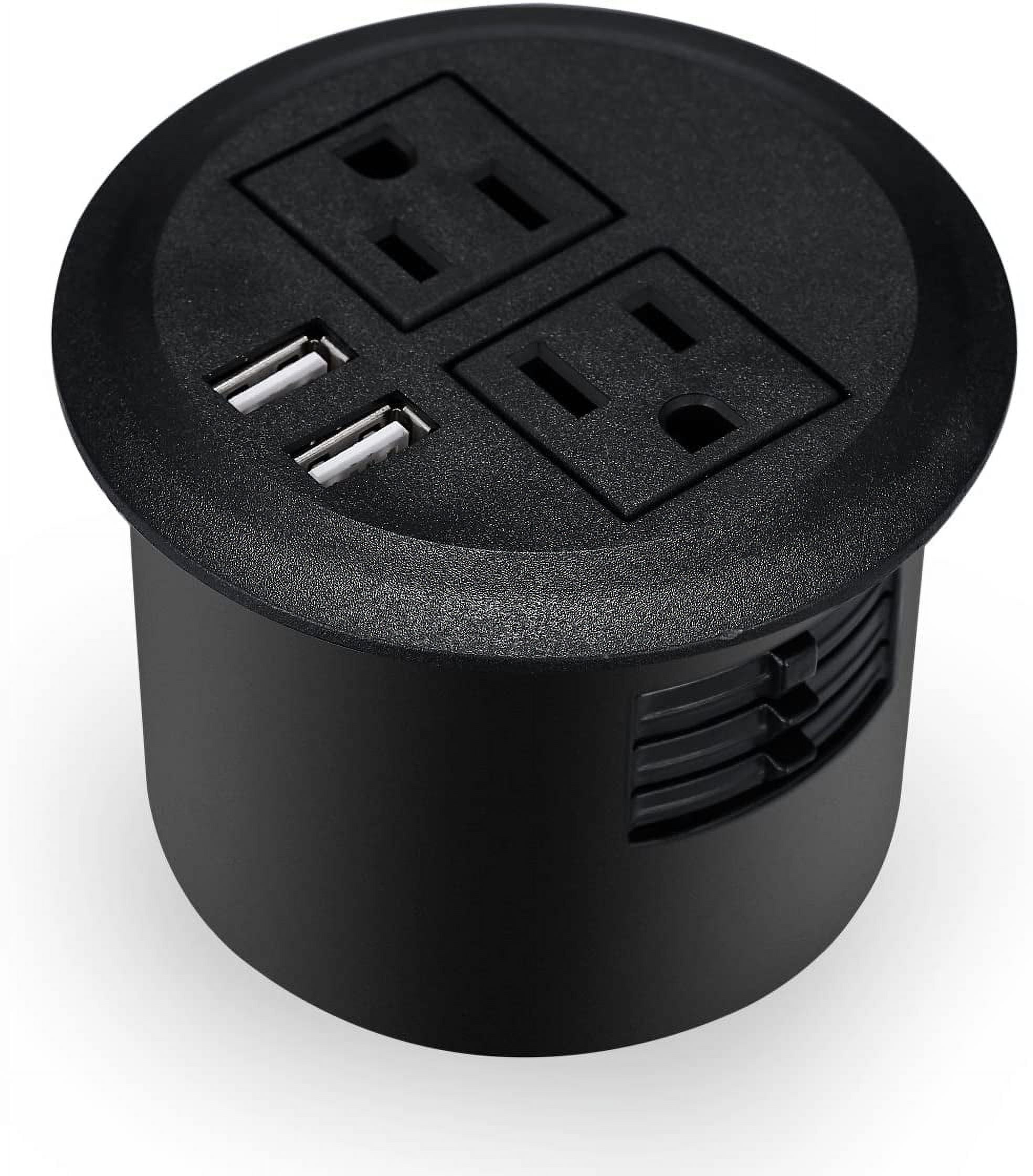 YTGRF-Desktop Power Grommet Power Outlet Socket Desk Data Center 2 ...