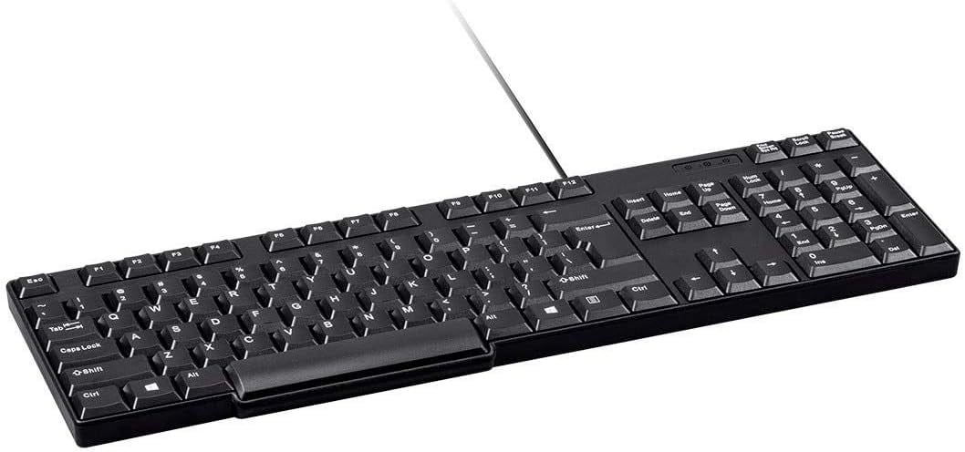 YTGRF-Essential USB Keyboard - Black, Comfortable Key Action, Ideal Key ...