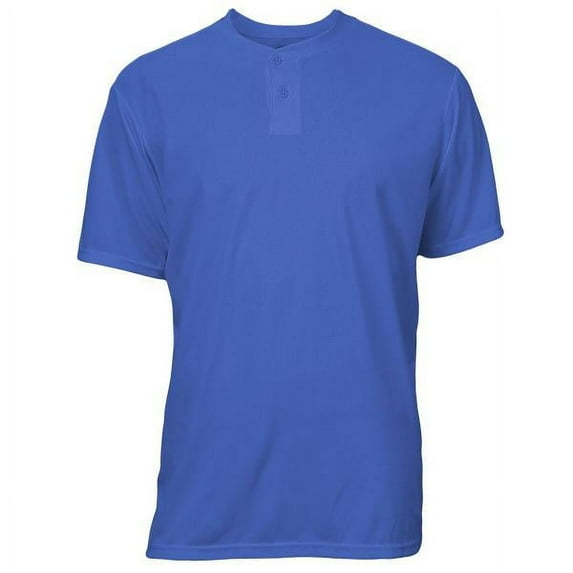 YTH DRI BTN HENLEY POLY-996Y