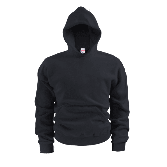 YTH HD/MFF 9OZ FLECE 50C/50P-B9289,B9289,BLACK,XL