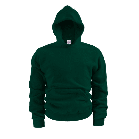 YTH HD/MFF 9OZ FLECE 50C/50P-B9289,B9289,DK GREEN,M