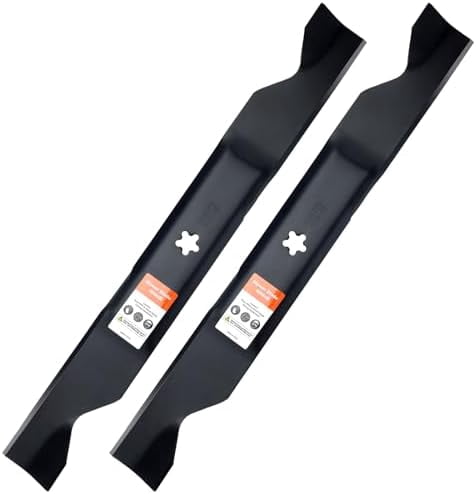 YTH22V46 46 inch Mower Blades for Hus qvarna Craftsman Poulan 405380 532405380 Z246 YTH20K46 YTH21K46 YTH22K46 YTA22V46 RZ4623 YT3000 46'' Deck Lawn Mower(High Lift)
