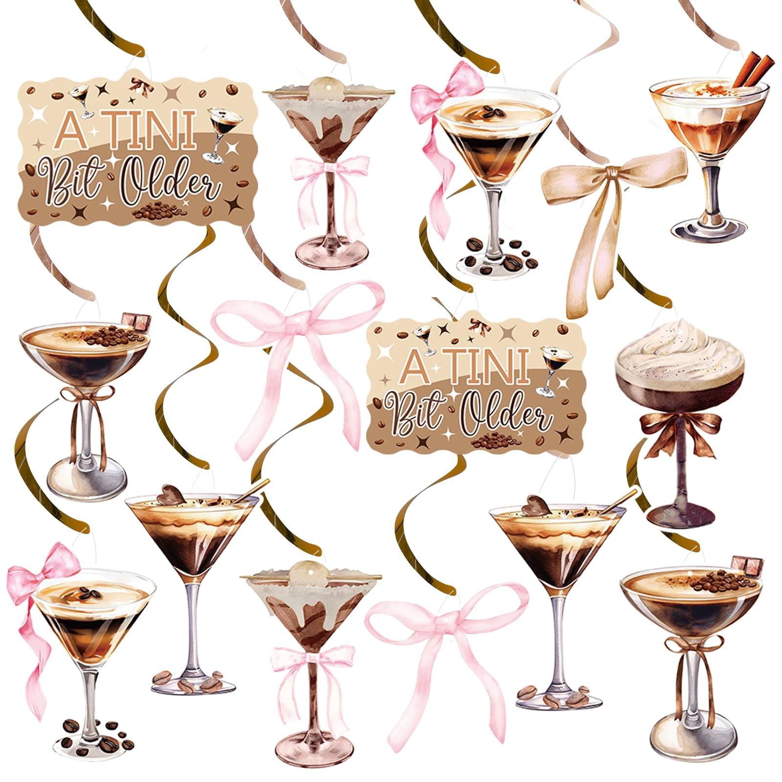 Colingmill Espresso-Martini-Geburtstagsdekorationen Produktbild-Vorschau 4