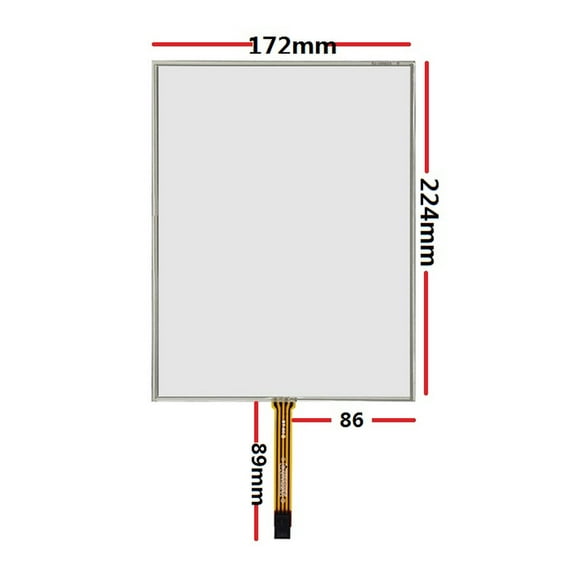 10.4 inch 4-wire touch screen 224*172mm is suitable for industrial computer touch pad industrial microcontroller touch pad