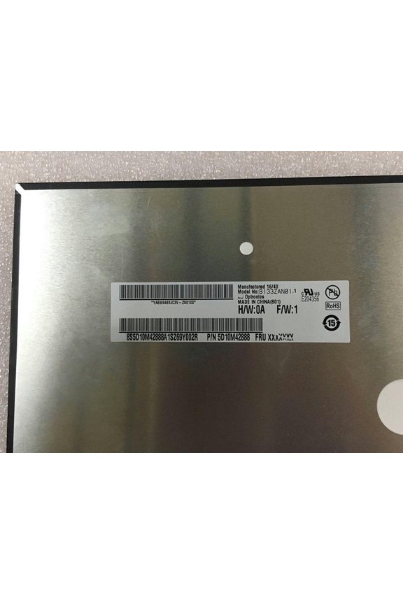 13.3-inch slim bezel-less B133ZAN01.1 B133ZAN01.0 high-definition 4K screen