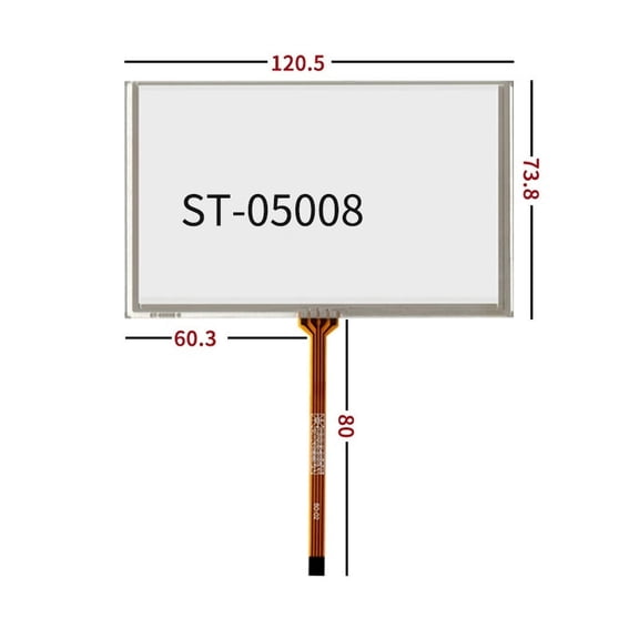 5-inch ST-05008 resistance touch screen industrial medical equipment