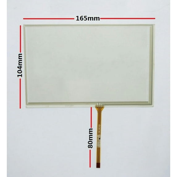 7.1-inch soft screen is suitable for the car touchscreen resistance soft screen 165*104mm