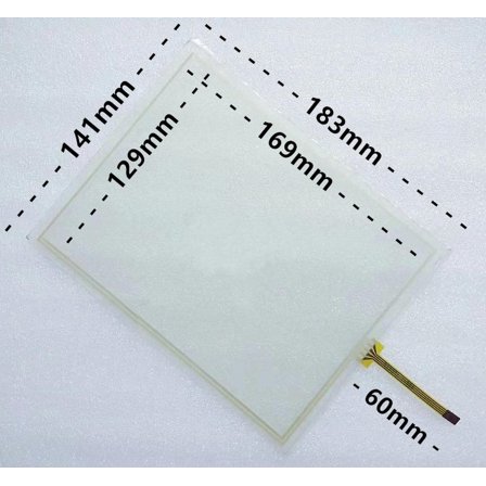 8-inch 4-line touch screen industrial equipment 183*141mm