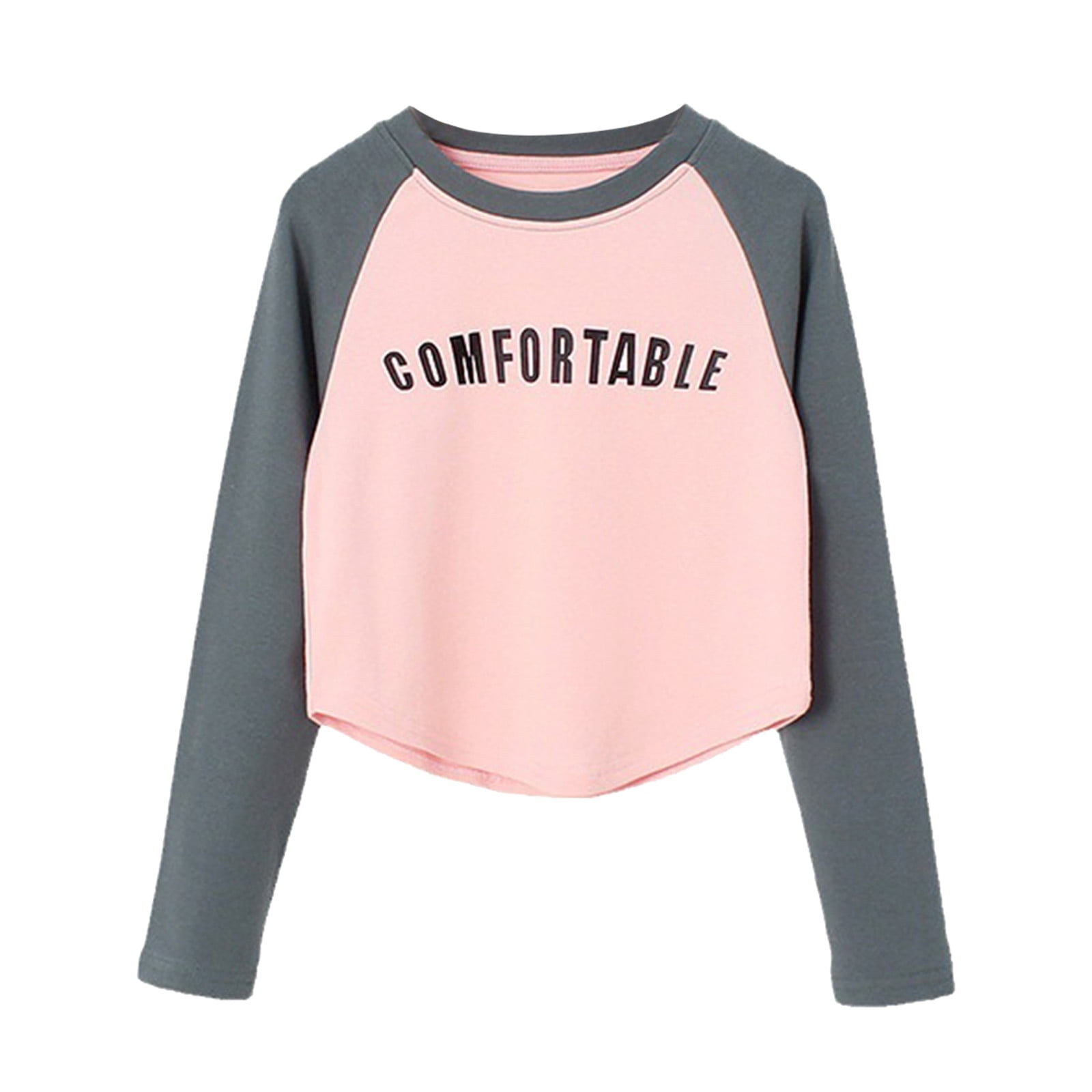 YTIANH Tankini Tops Spring Children's New Long Sleeve T Shirt For Girls ...